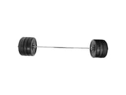 260lb Bumper Plate and Bar Package-1