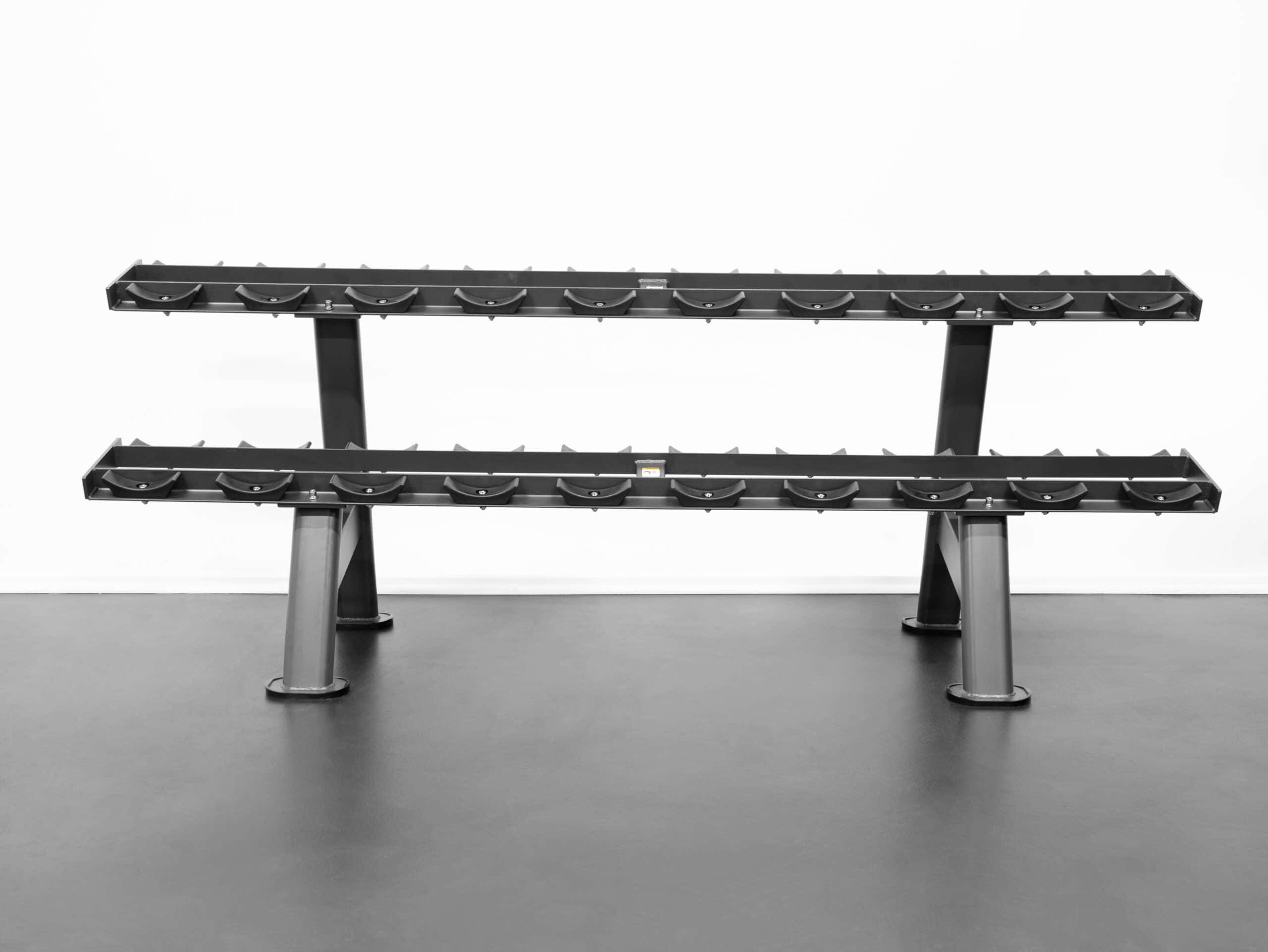 10-100lb Rubber Pro Dumbbell Set w/ G231-7