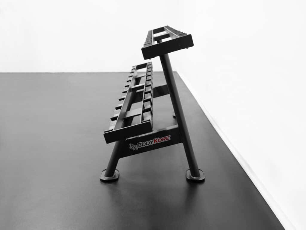 G231 2 Tier Pro Dumbbell Rack-5