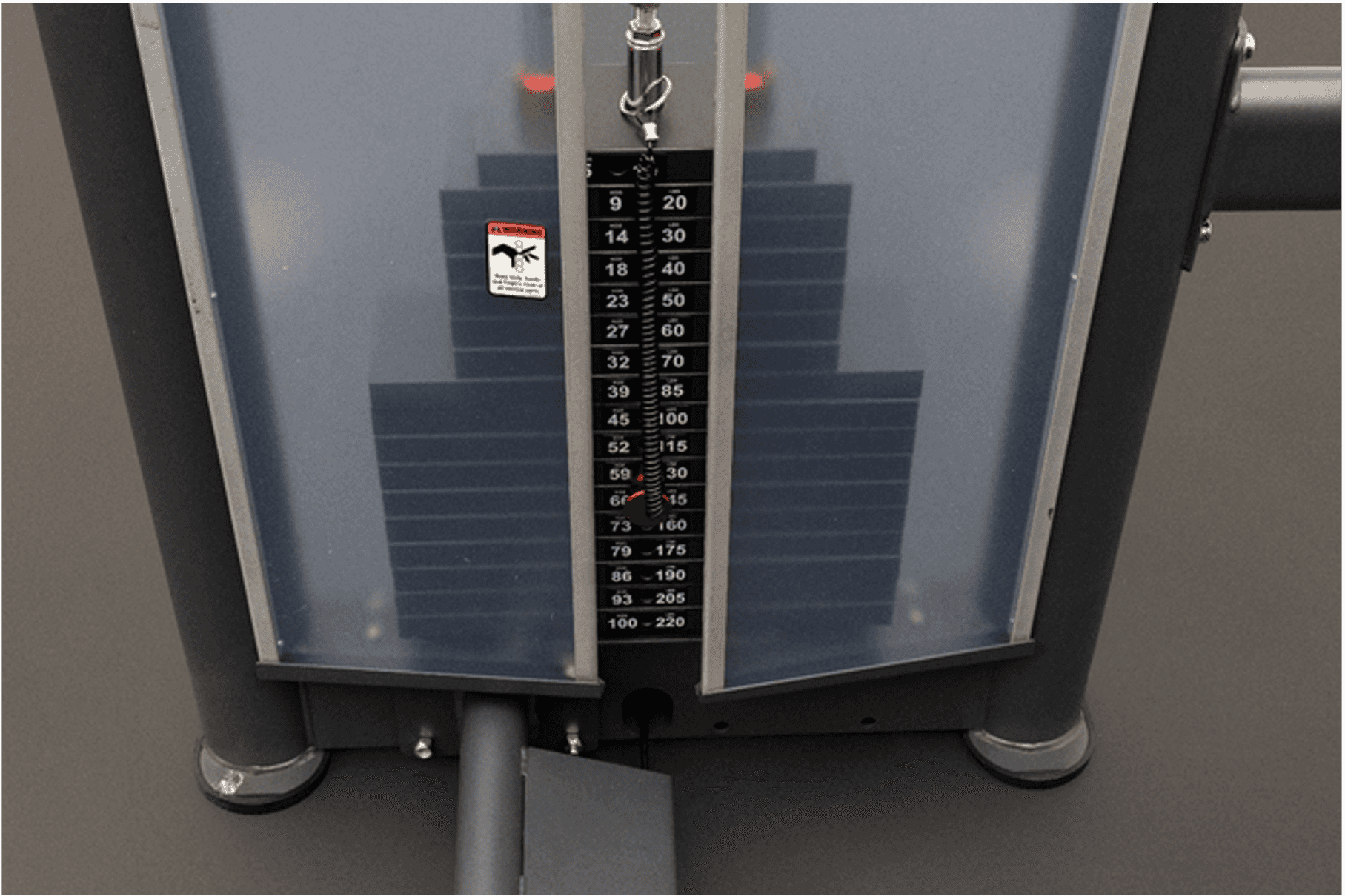 GR603 Selectorized Seated Row-7