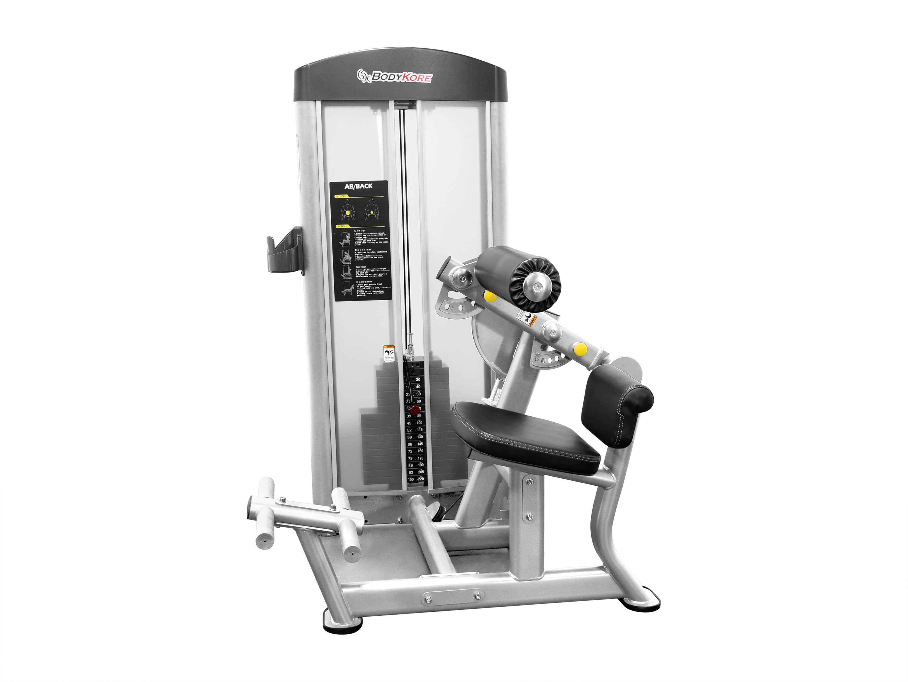 GR637 Abdominal/Back Extension Combo-1