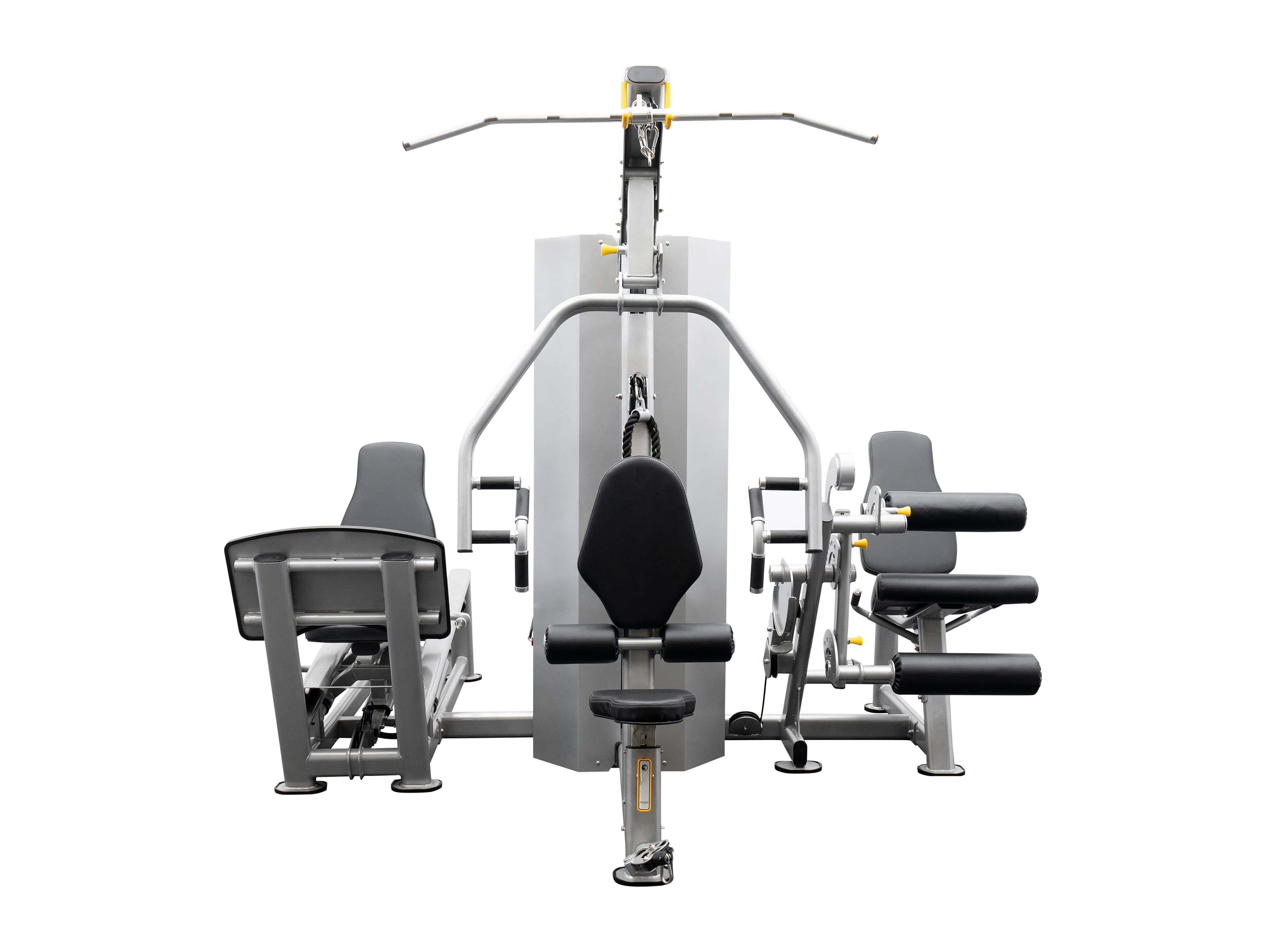 MTI4005 3 Station Multi-Gym (Chest/Back, Leg Extension, Leg Press)-1