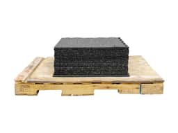 Rubber Interlocking Tiles 2'x2' 6mm (200sqft)-0