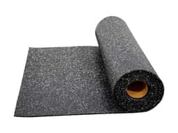 Rubber Flooring- 8mm (White Speckled) - Rubber Rolls-0