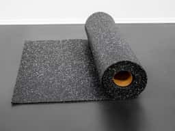 Rubber Flooring- 8mm (White Speckled) - Rubber Rolls-2