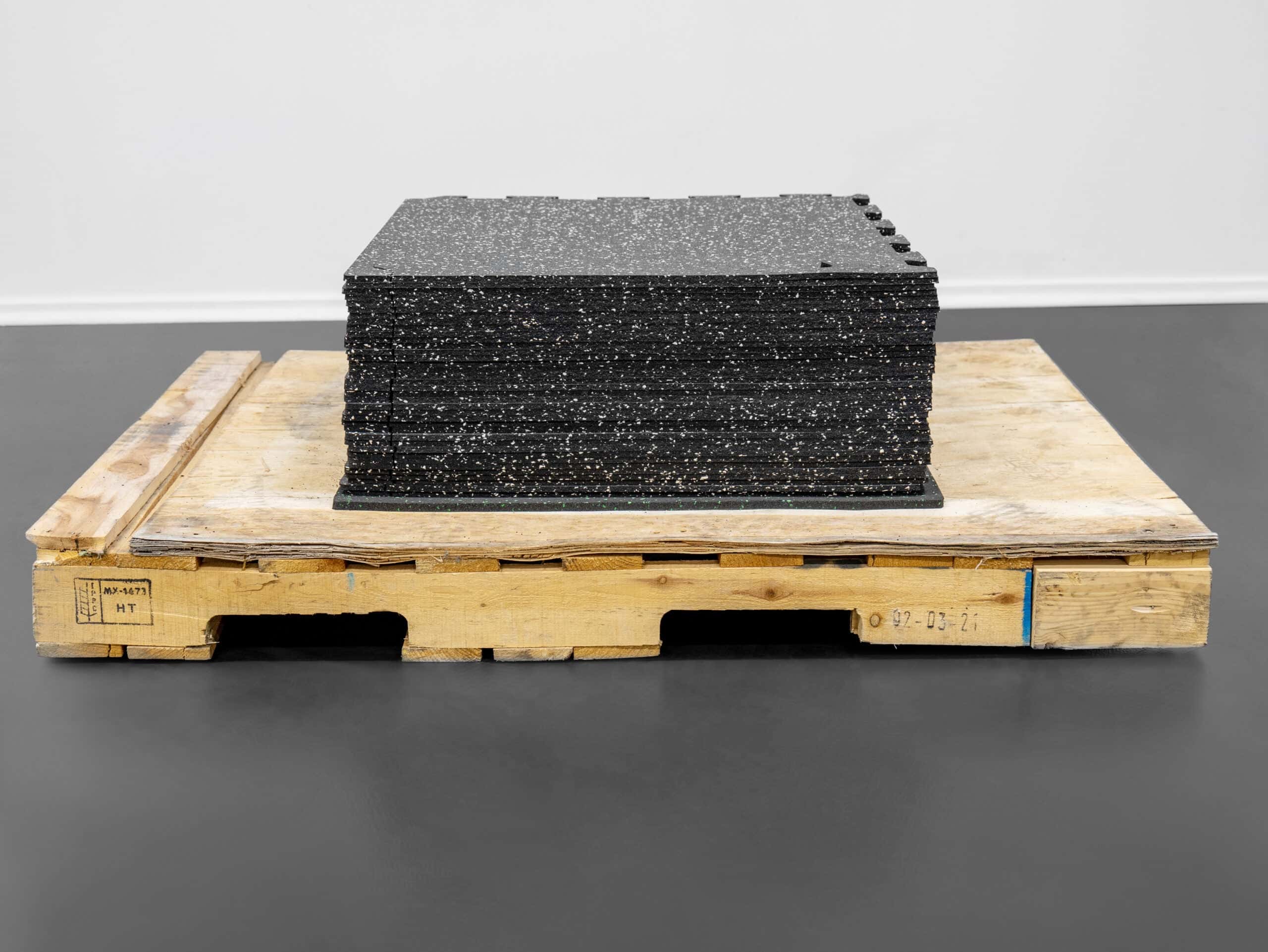 Rubber Interlocking Tiles 2'x2' 6mm (200sqft)-1