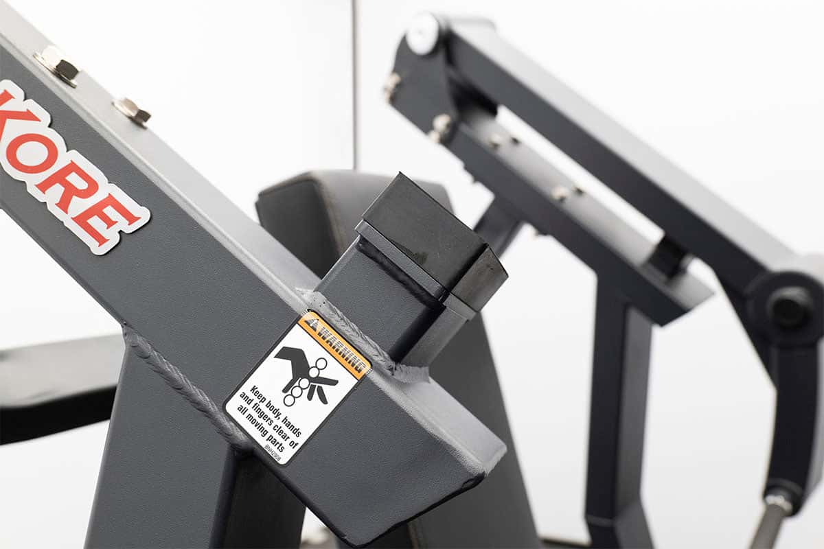 GR804 Plate Loaded Incline Chest Press-5