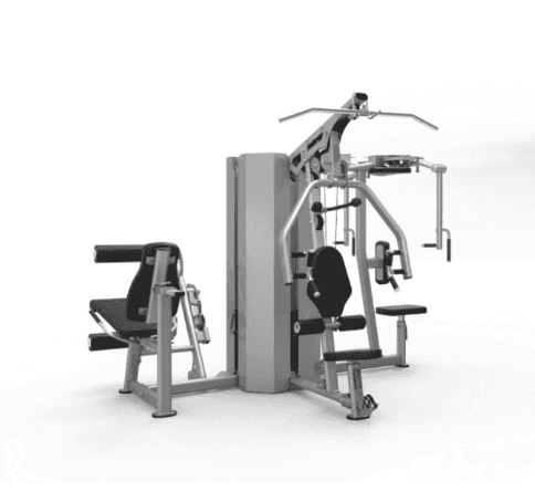 MTI4007 3 Station Chest/Back, Leg Extension & Pec/Fly-1