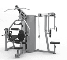 MTI4007 3 Station Chest/Back, Leg Extension & Pec/Fly-0