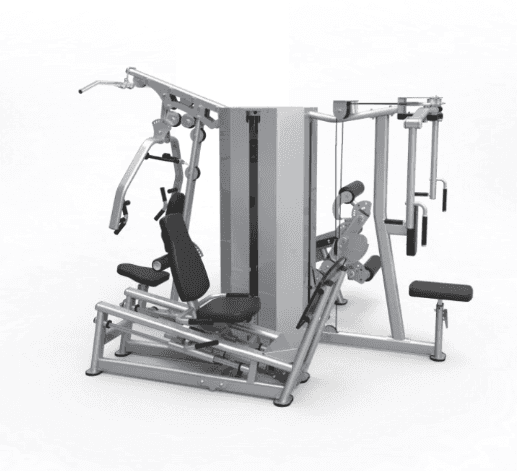 MTI4010 4 Station Chest, Leg Ext, Leg Press & Pec/Fly-1