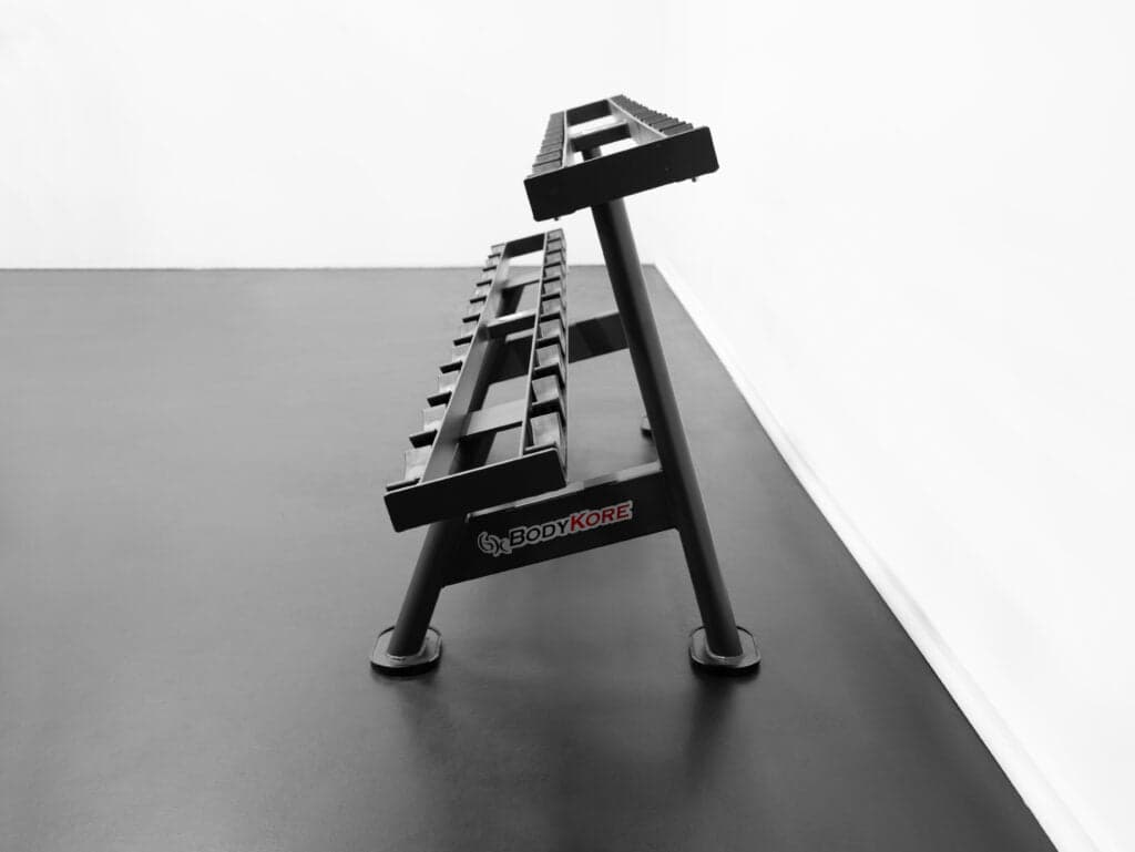 2 Tier Pro Dumbbell Rack G231