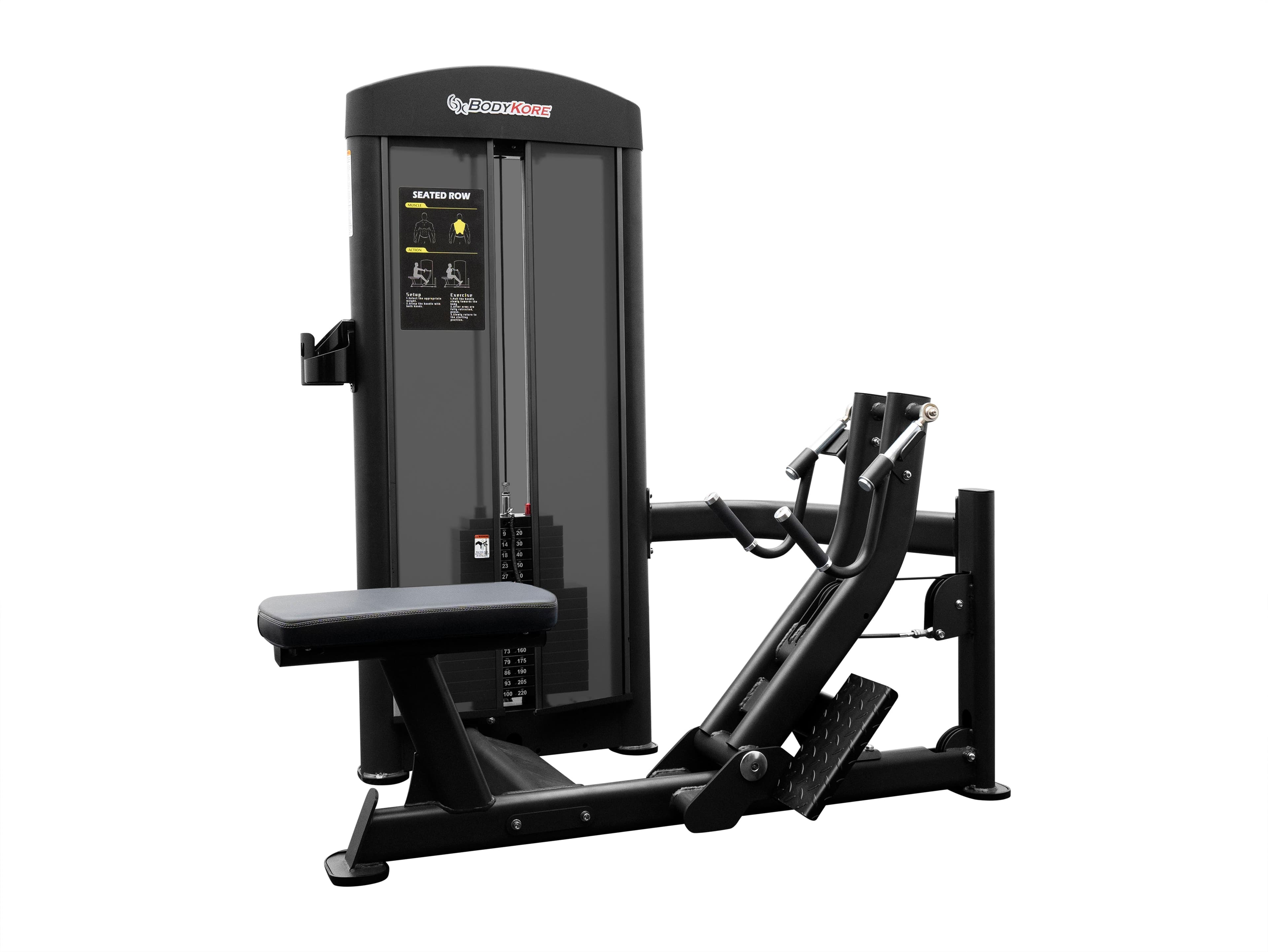 GR603 Selectorized Seated Row-0