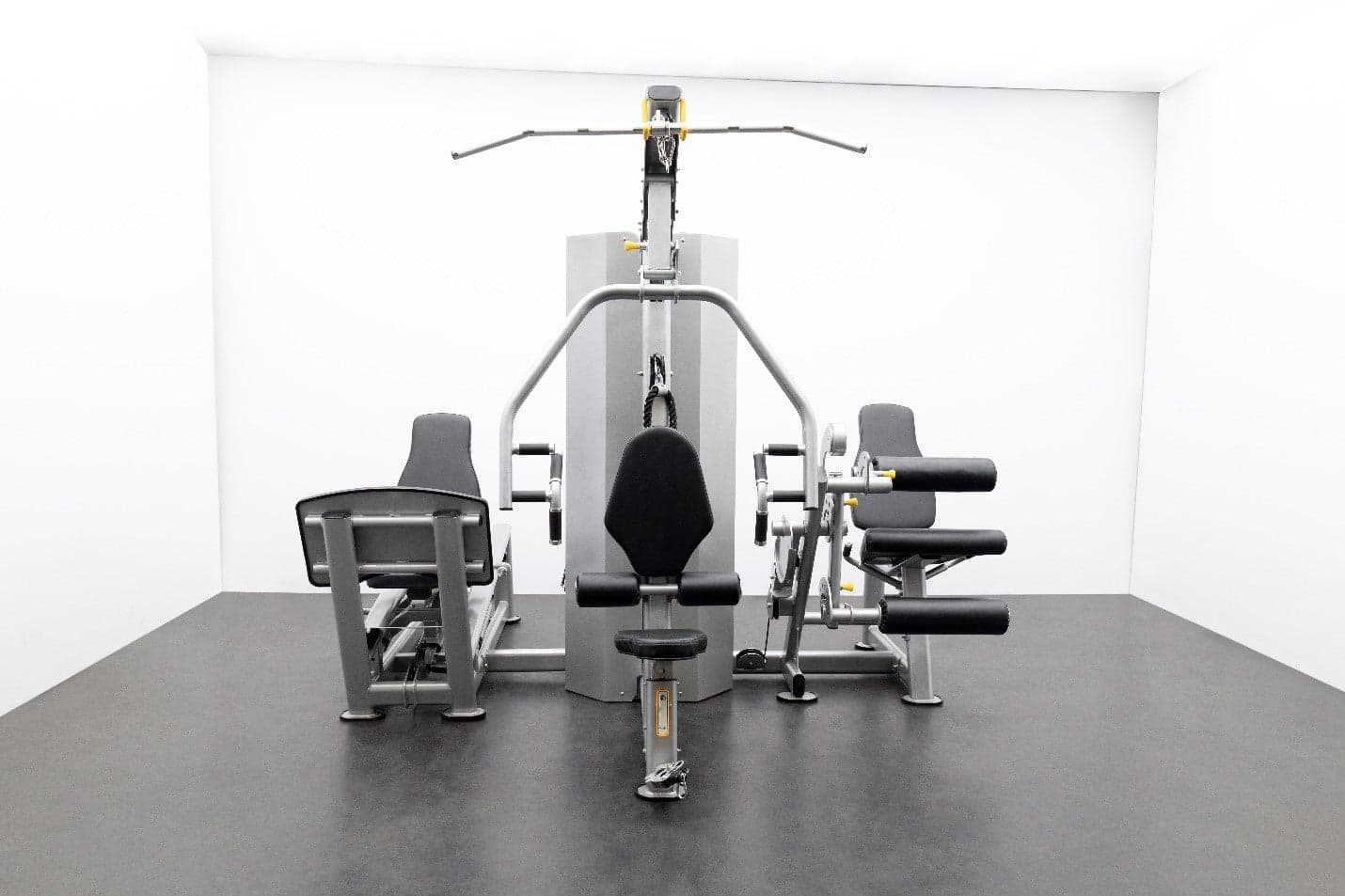 MTI4005 3 Station Multi-Gym (Chest/Back, Leg Extension, Leg Press)
