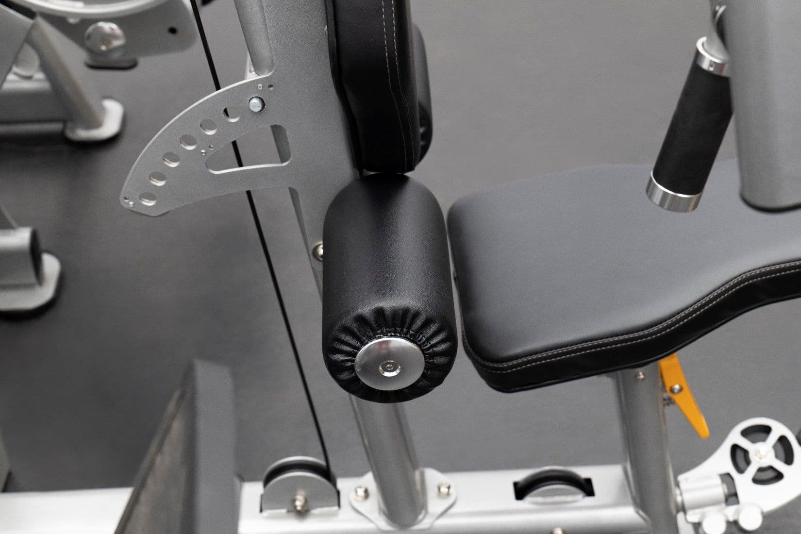 Chest Press has 7 adjustments so can be turned to a seated row