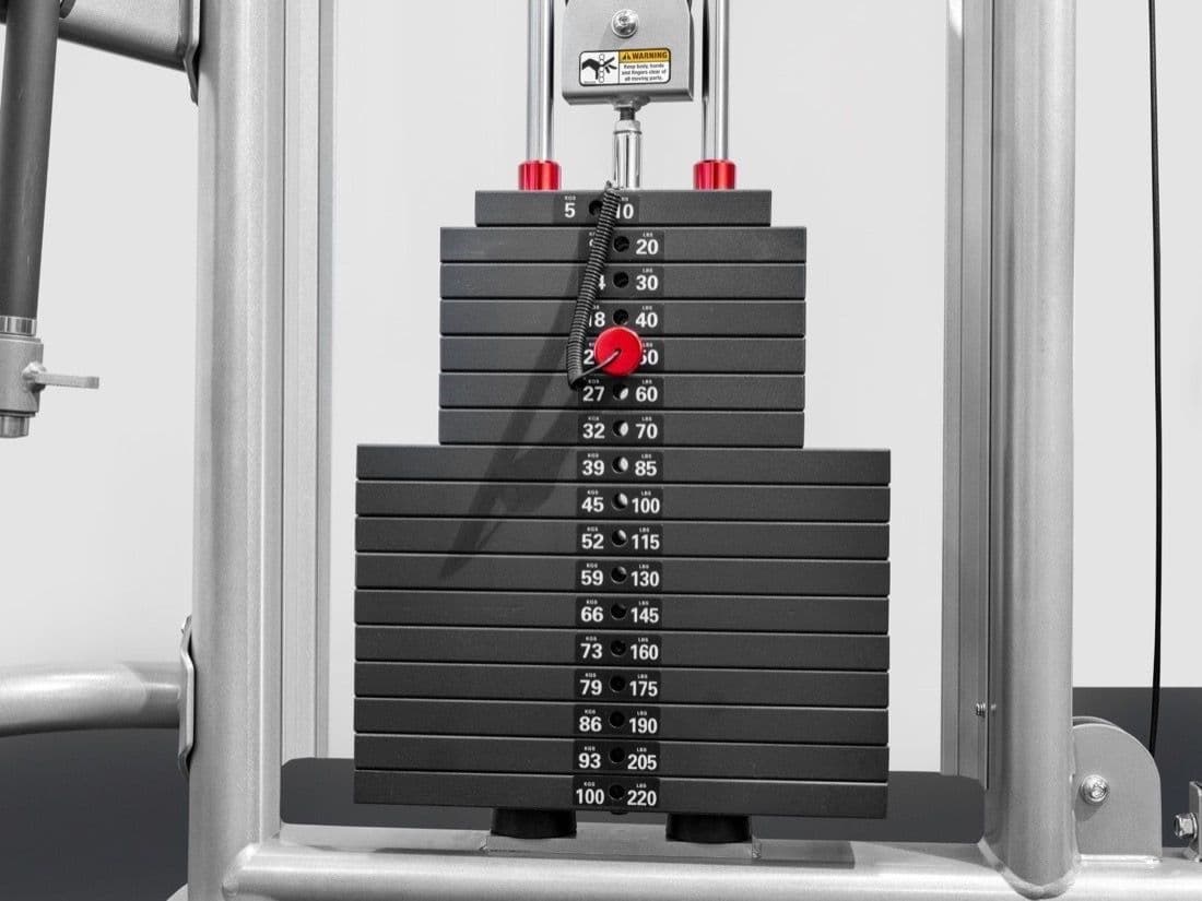 Dual 220lb High Quality Steel Plates