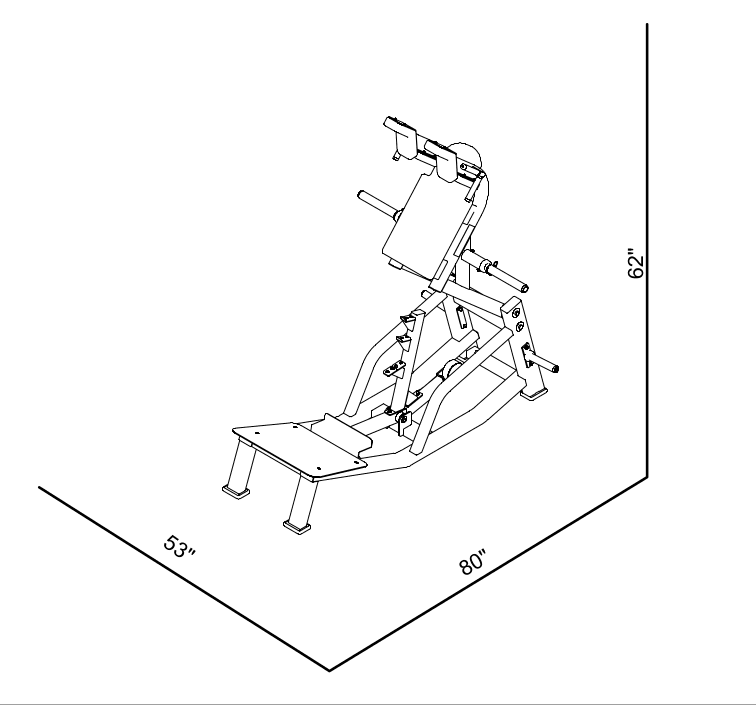 FL1806 Super Squat dimensions reference