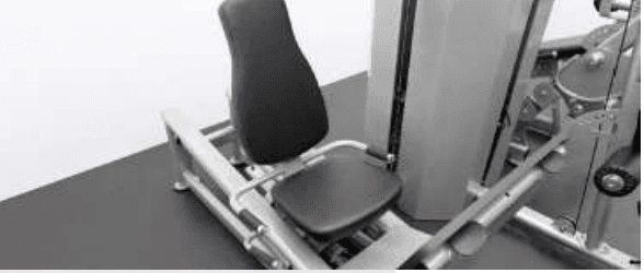Seated Leg Press is on Linear Bearings