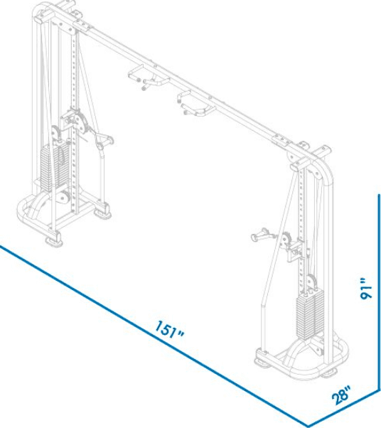 G502 Cable Crossover dimensions reference
