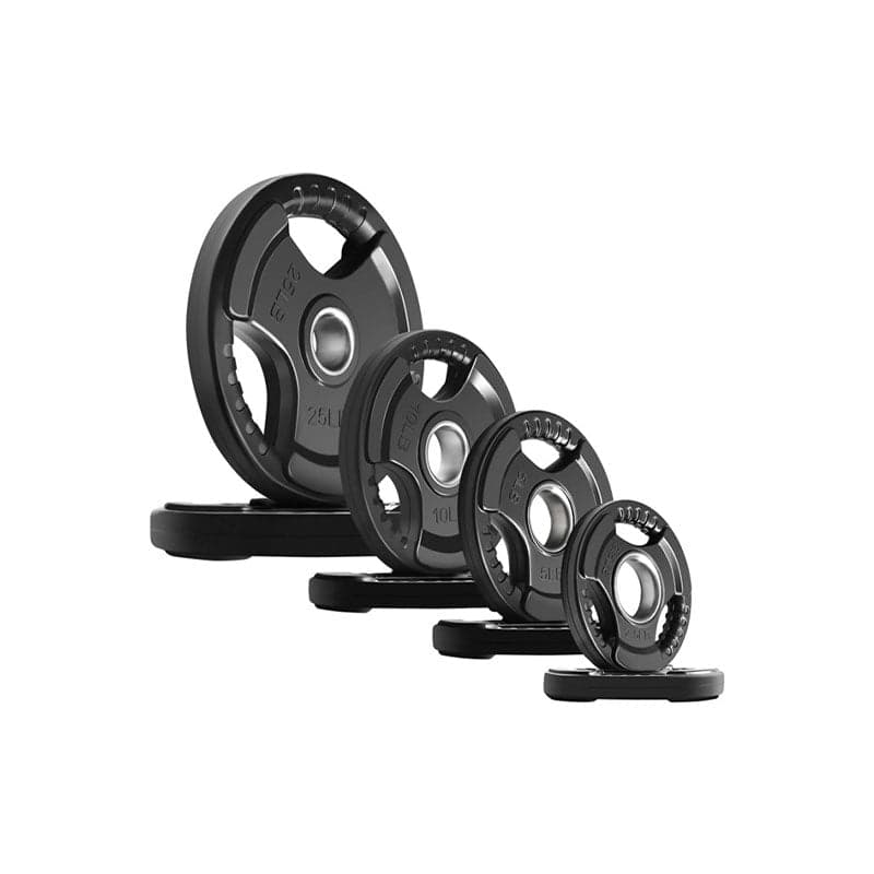 Olympic Rubber Grip Plates 5lb (Single Plate)