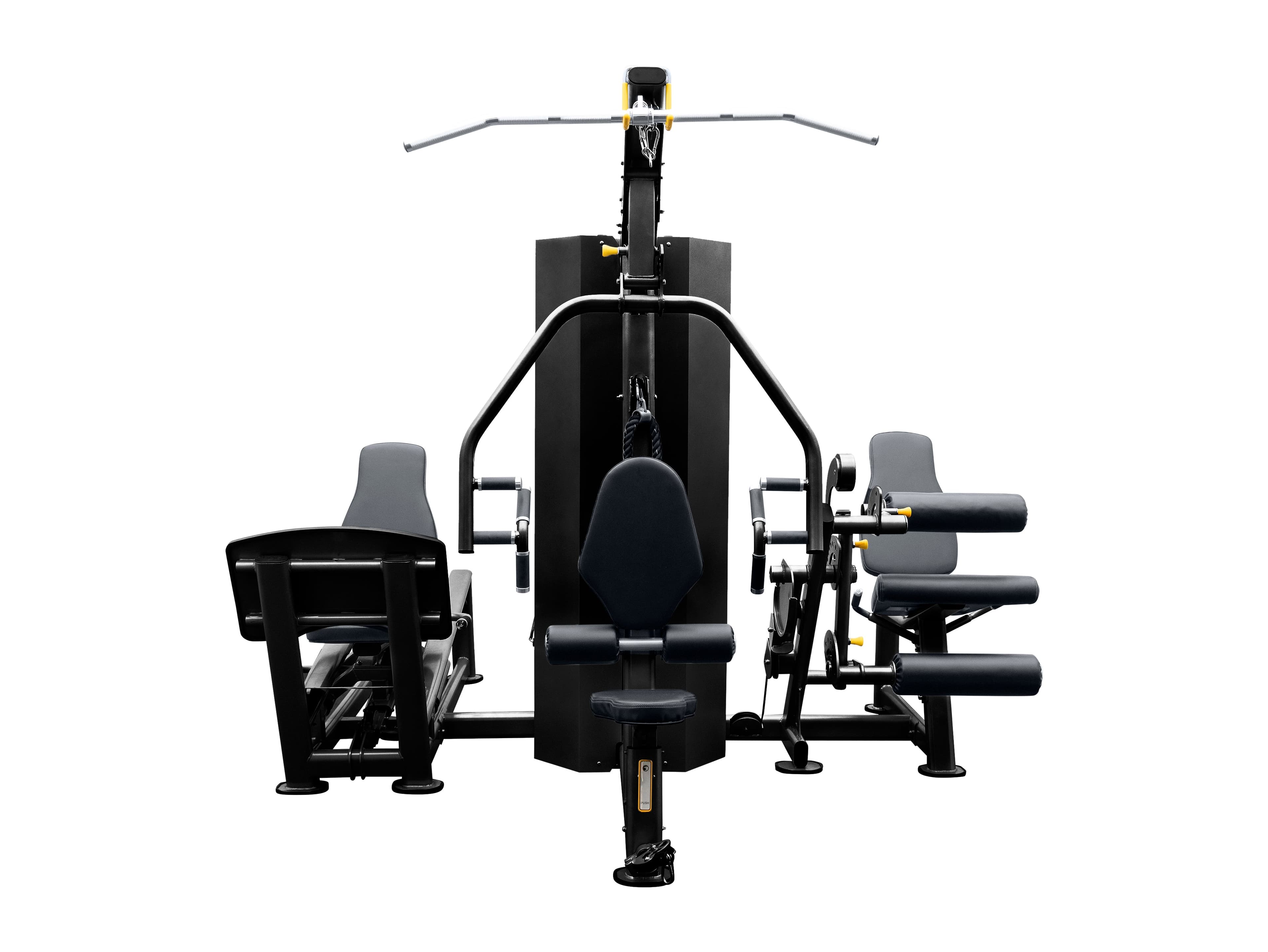 MTI4005 3 Station Multi-Gym (Chest/Back, Leg Extension, Leg Press)-0