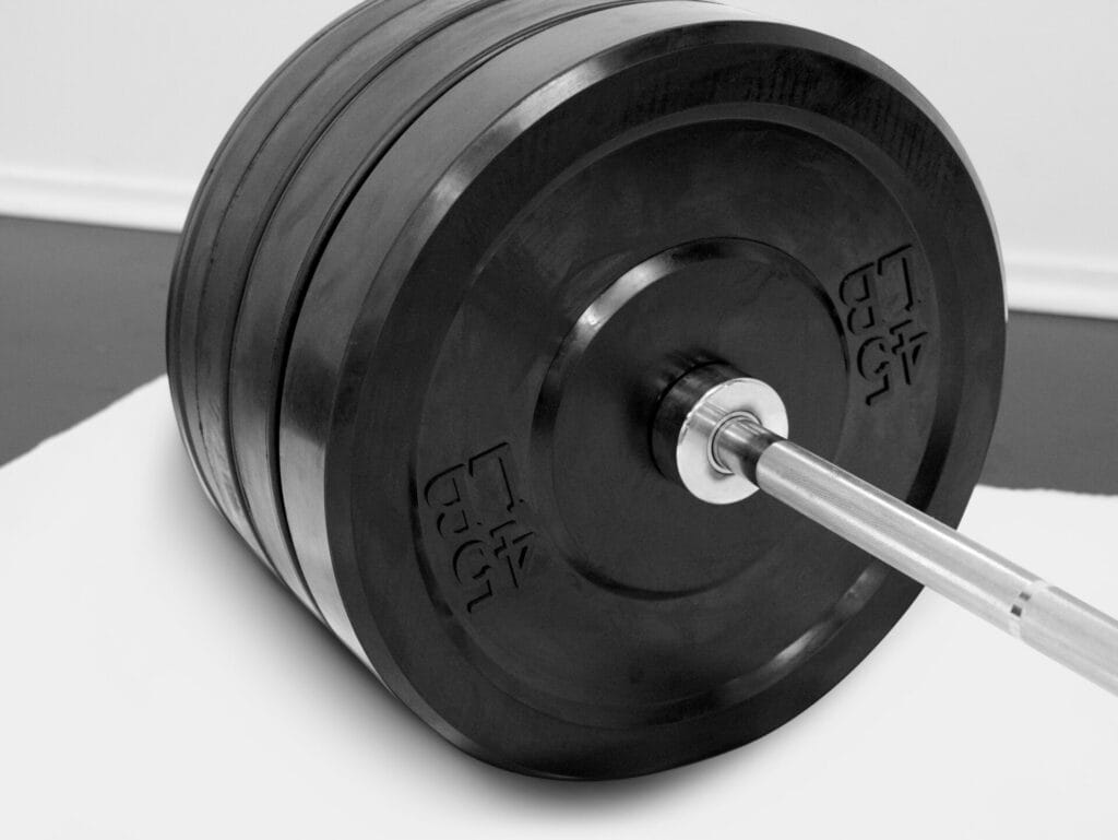 260lb Bumper Plate and Bar Package - Subfeature Image