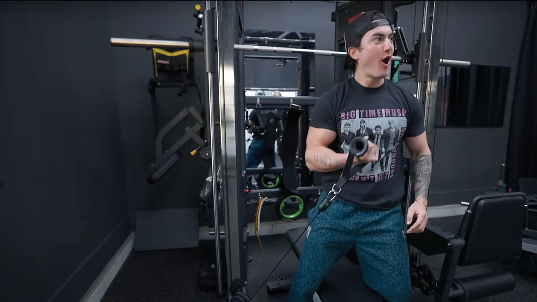 James Maslow’s Home Gym Wows Jesse James West