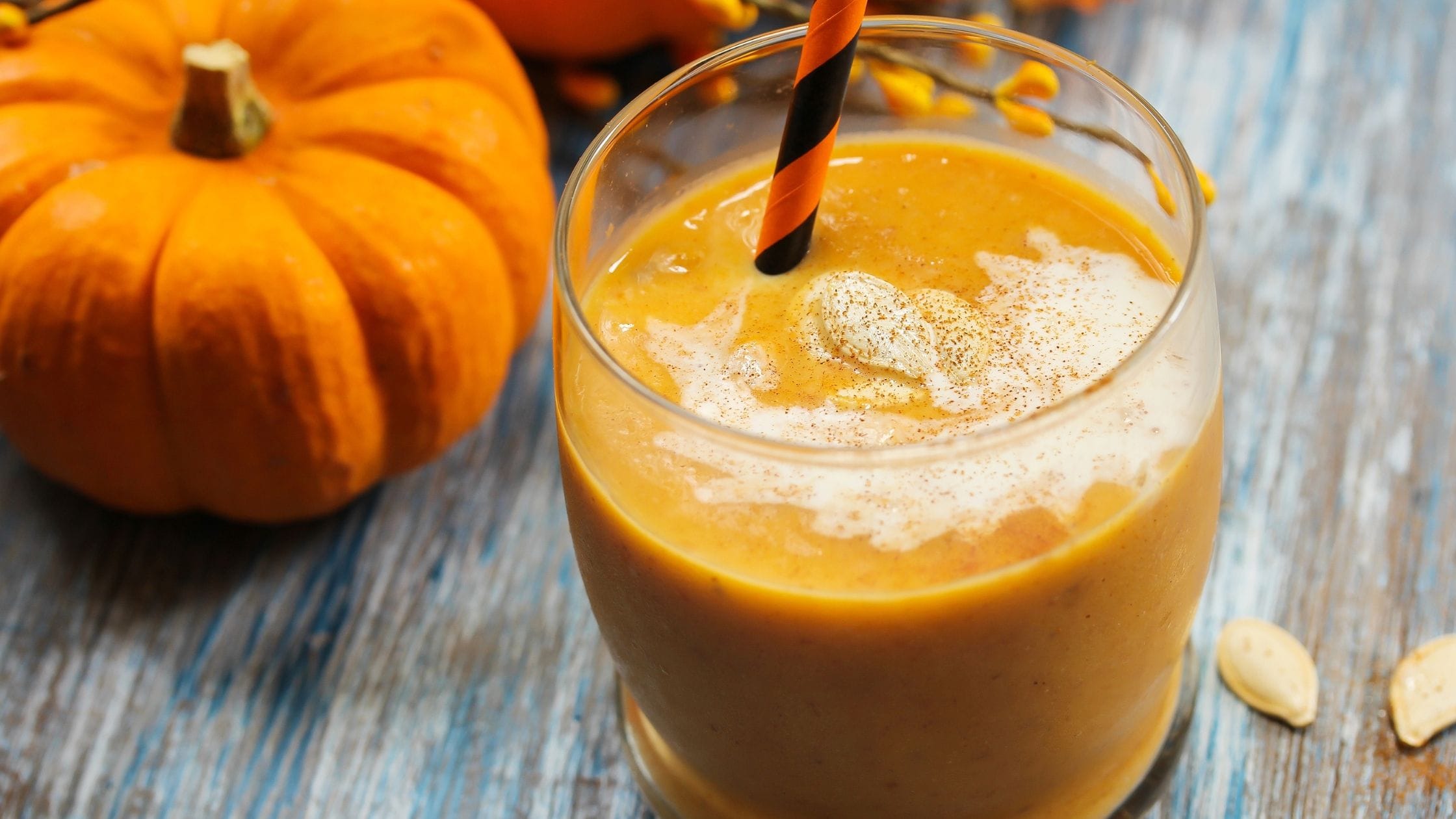 Pumpkin Pie Protein Smoothie