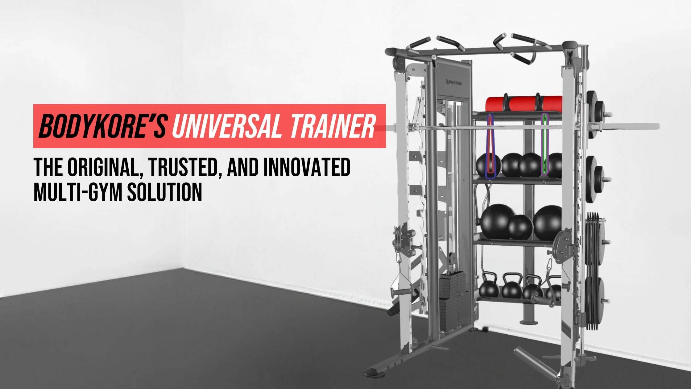 BodyKore’s Universal Trainer: The Original, Trusted, and Innovated Multi-Gym Solution
