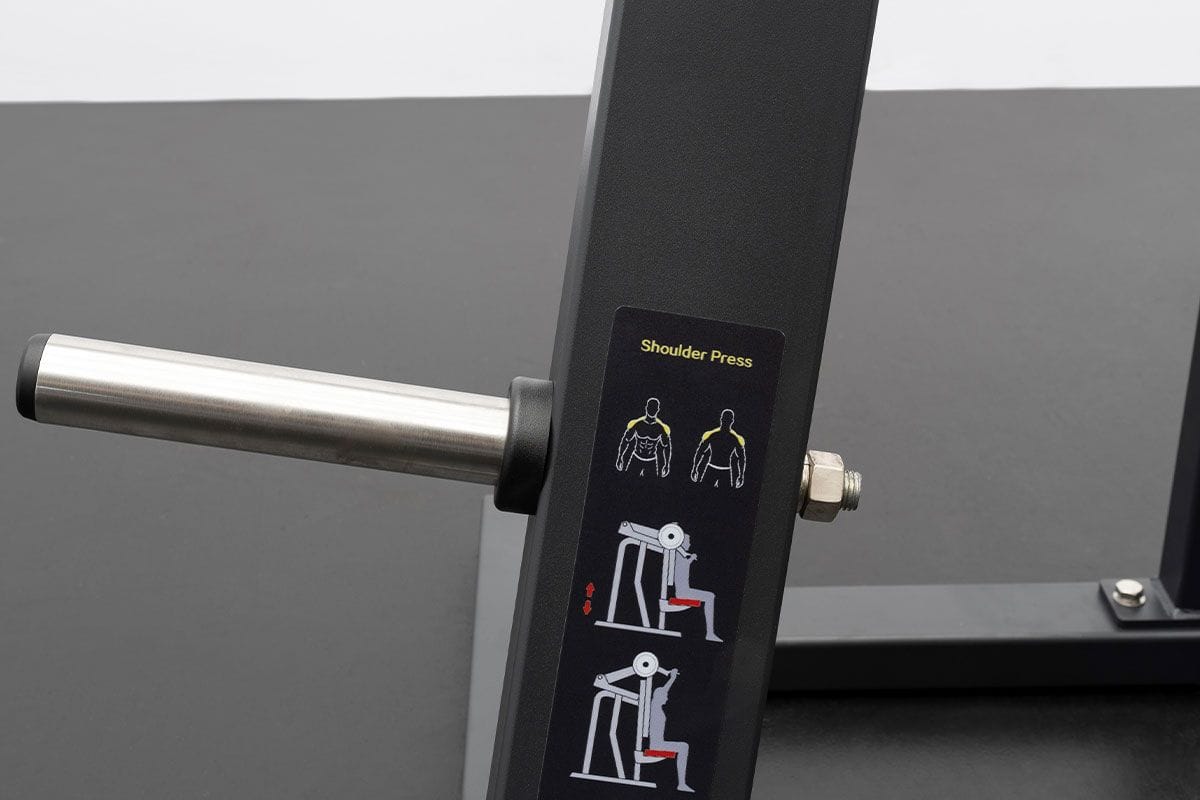 Stacked Series- Plate Loaded Shoulder Press - GR803 - Subfeature Image